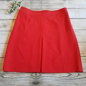 Loft Stunning Red Skirt with Pockets 12 A4